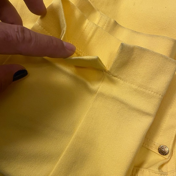 1990’s Vintage Mondi Sports Yellow Pants - Picture 8 of 8